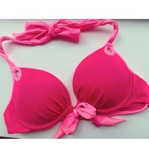 Vibrant Pink Bikini Top